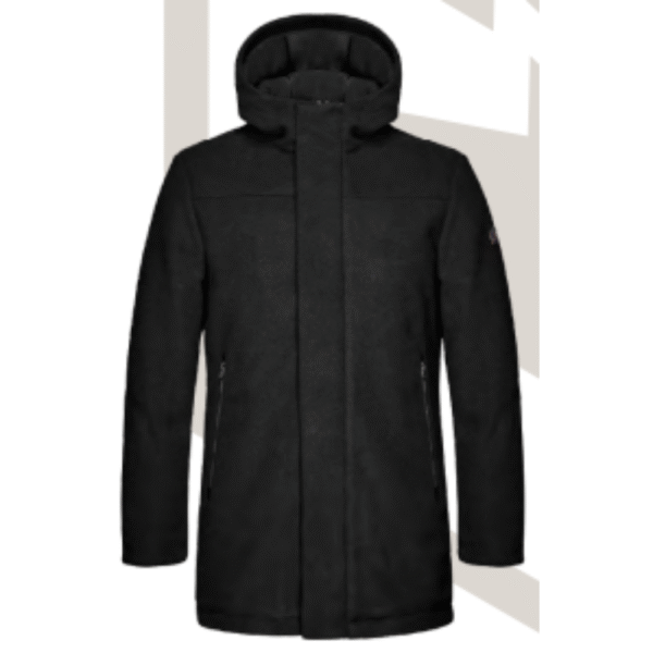 BANKS | BLACK TRILAYER TECH COAT