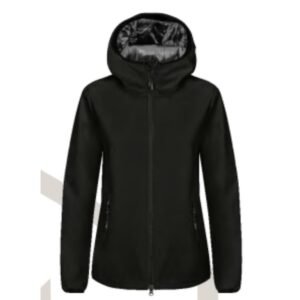 NEW GEAR | BLACK HOODIE TECHNICAL JACKET