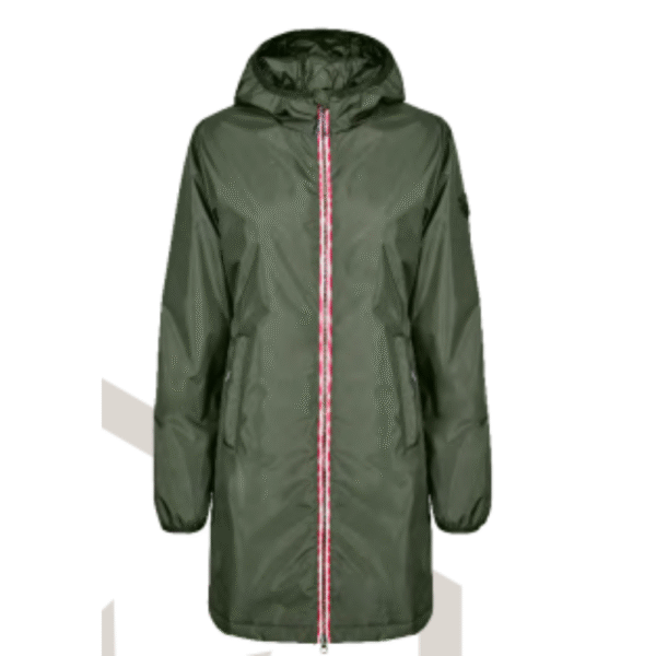KHORA | ARMY GREEN LONG PADDED COAT