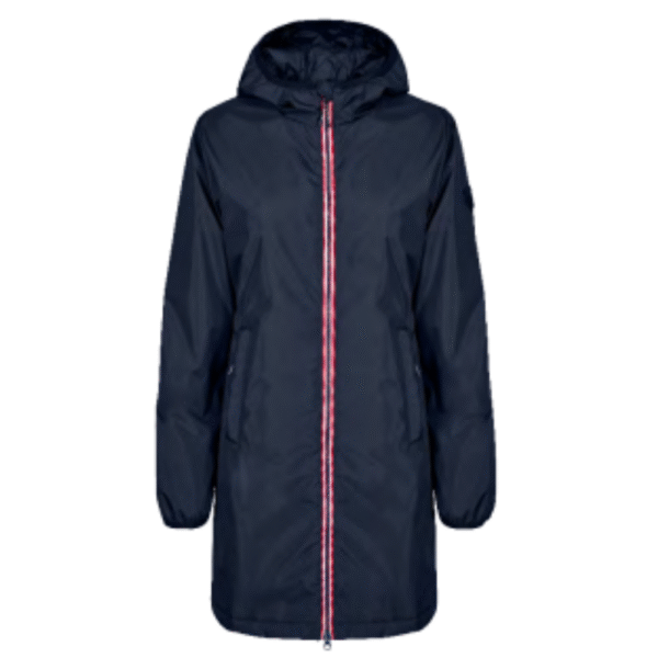 KHORA | NAVY BLUE LONG PADDED COAT