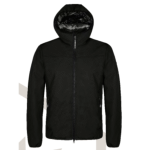 NEW GEAR | BLACK HOODIE TECHNICAL JACKET