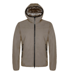 NEW GEAR | GRAY HOODIE TECHNICAL JACKET