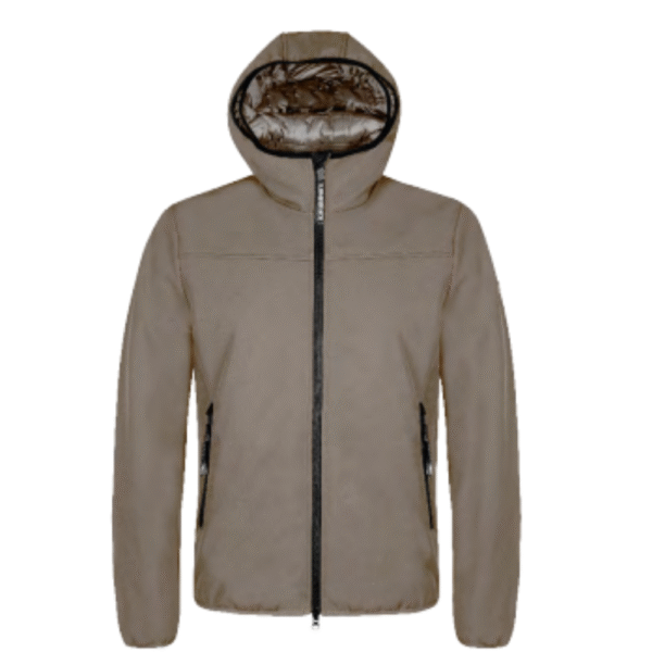 NEW GEAR | GRAY HOODIE TECHNICAL JACKET