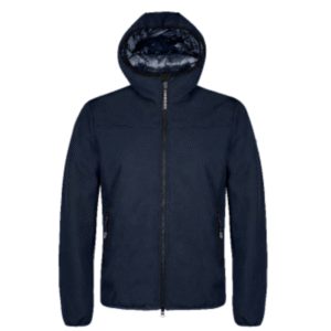 NEW GEAR | NAVY BLUE HOODIE TECHNICAL JACKET