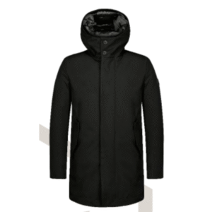 SPIRIT | BLACK TRILAYER DETACHABLE PADDED COAT